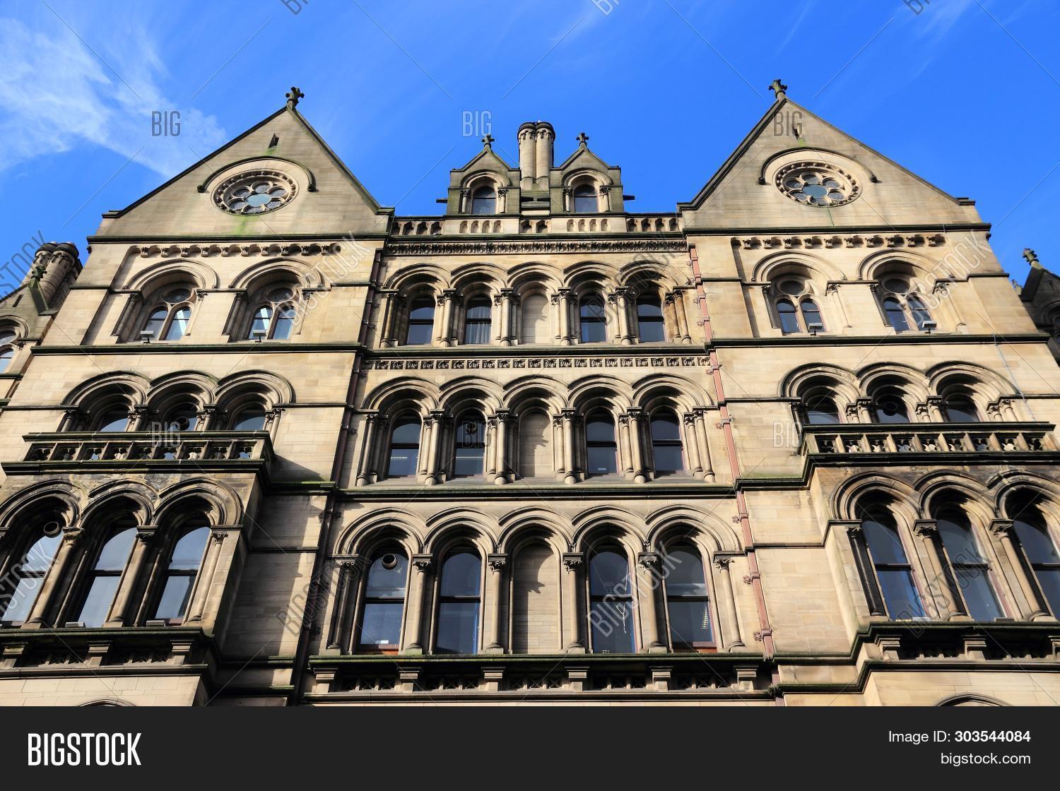 Manchester City Hall Image Photo Free Trial Bigstock