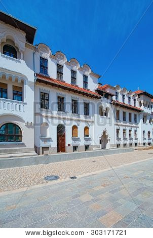 Street In Oradea (capital City Of Bihor County And Crisana Region), Romania
