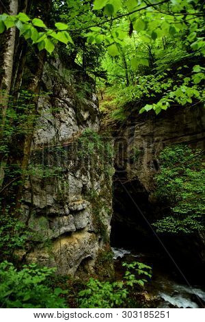 Cliffs From Gorge De 