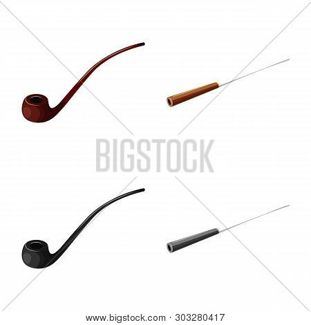 Vector Design Of Refuse And Stop Icon. Set Of Refuse And Habit Vector Icon For Stock.