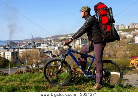 Cyklister.