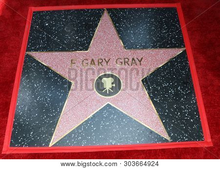 LOS ANGELES - MAY 28:  F Gary Gray WOF Star at the F. Gary Gray Star Ceremony on the Hollywood Walk of Fame on May 28, 2019 in Los Angeles, CA