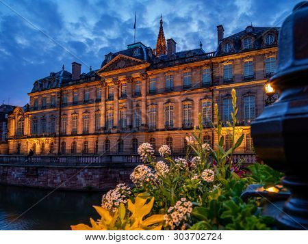 Palais des Rohan in Strasbourg Alsace France