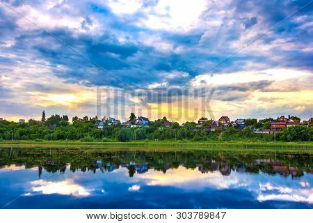 Kashkadan Lake, Ufa, Bashkortostan, Russia.