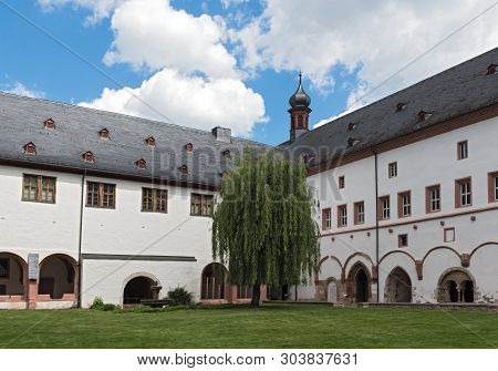 The Famous Monastery Eberbach Near Eltville Hesse Germany