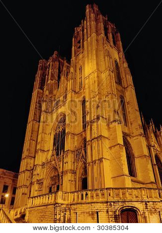 St. Michael and Gudula Cathedral. Bruxelles