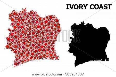 Red Star Mosaic Solid Vector & Photo (Free Trial) | Bigstock