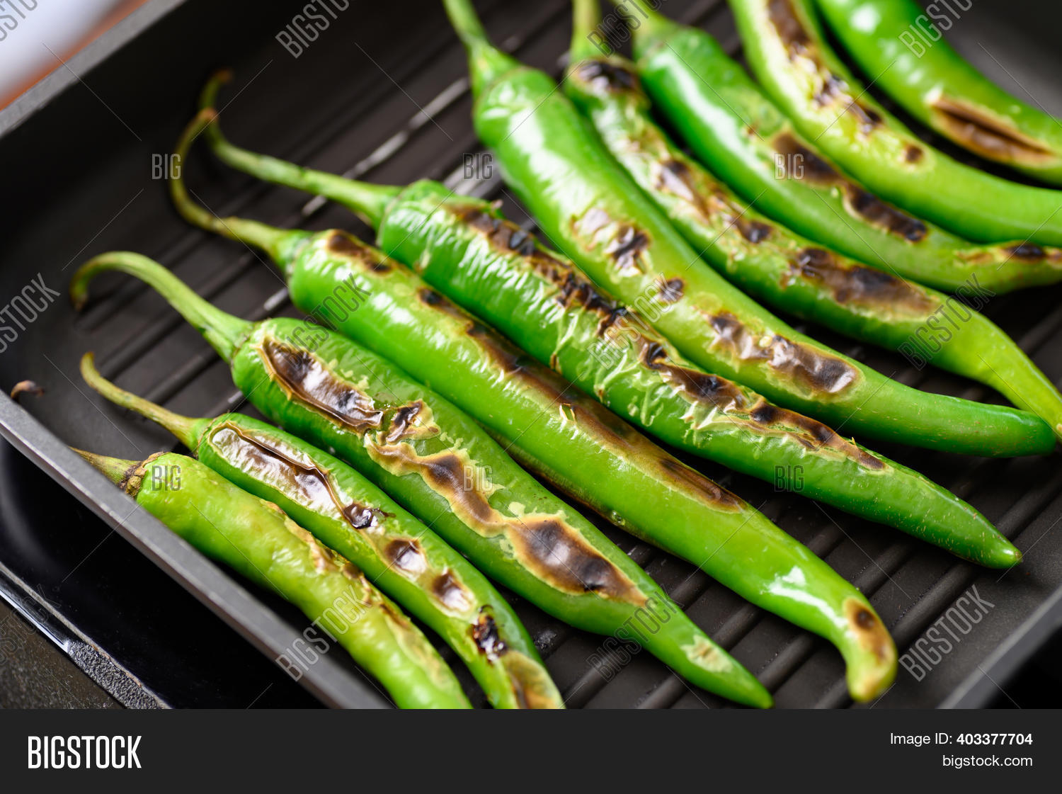 Grilled Green Chili Image & Photo (Free Trial) Bigstock