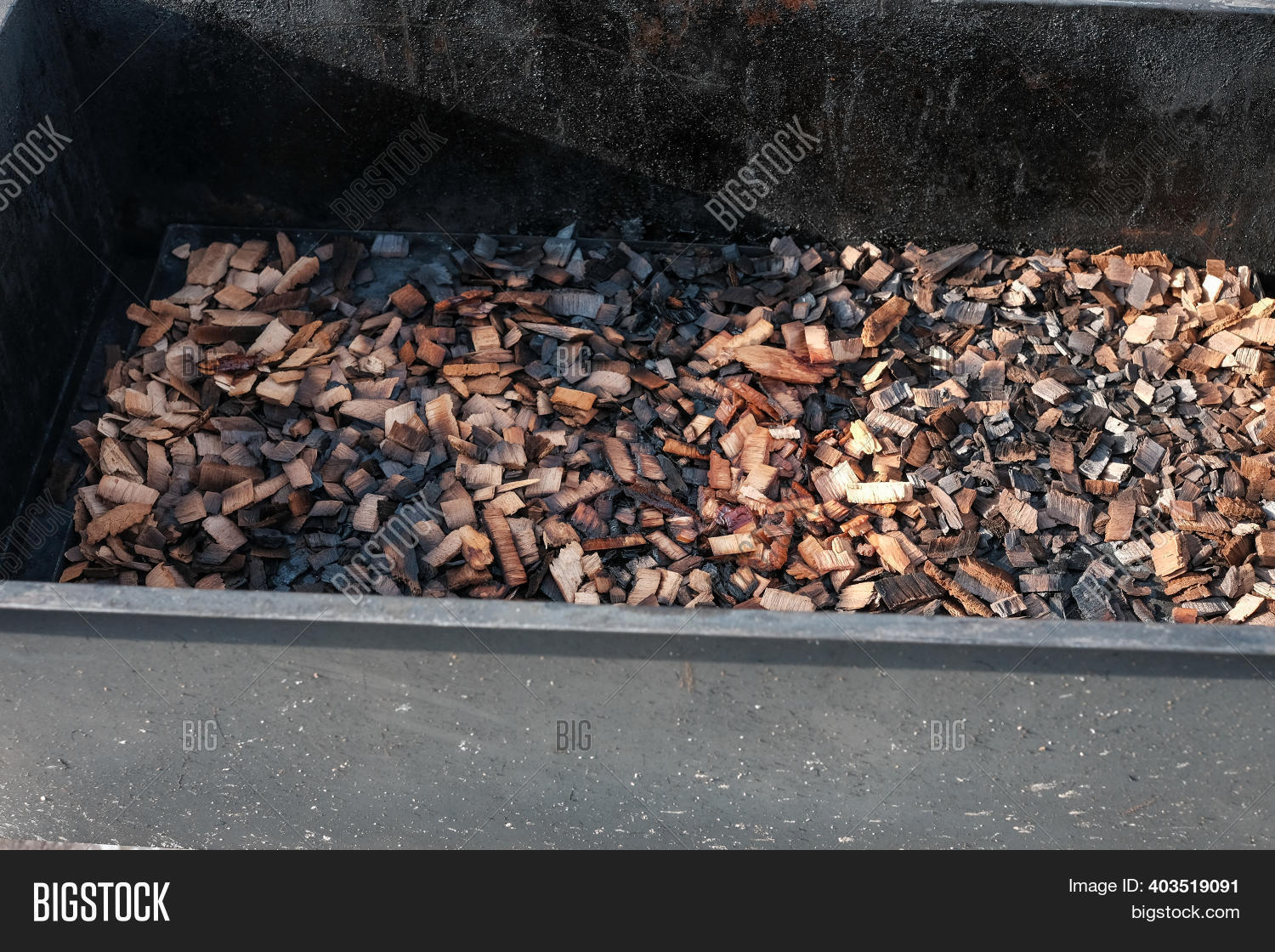 Bbq Grill Chips. Wood Image & Photo (Free Trial) Bigstock