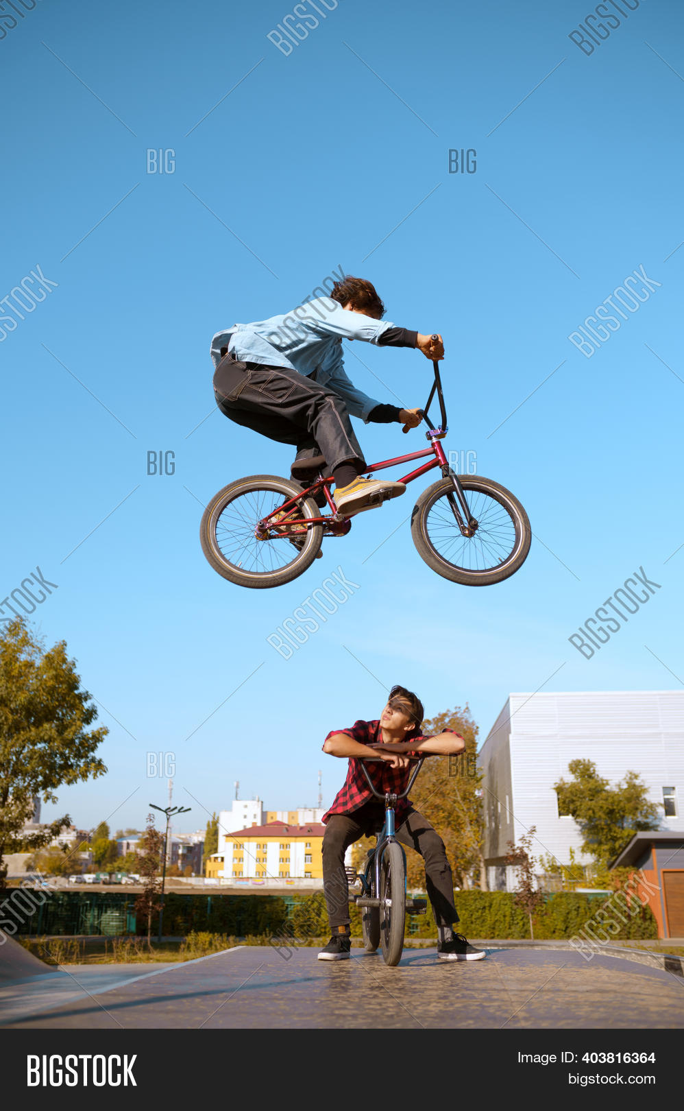 Bmx Biker, Jump Action Image & Photo (Free Trial) Bigstock