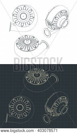 Turbo Pump Drawings