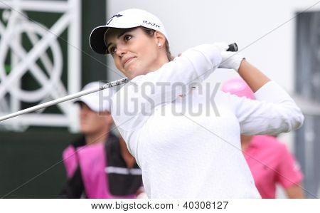 Beatriz Recari (SPN) presso l'Evian Masters golf tournament 2011