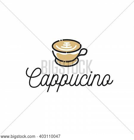 The Cappuccino Logo Inspired Cafe Design Inspiration