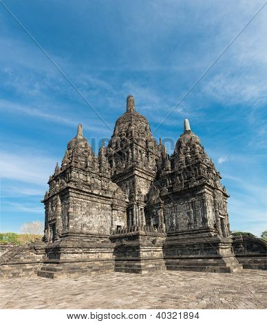 Candi Sewu Buddyjski kompleks w Jawa, Indonezja