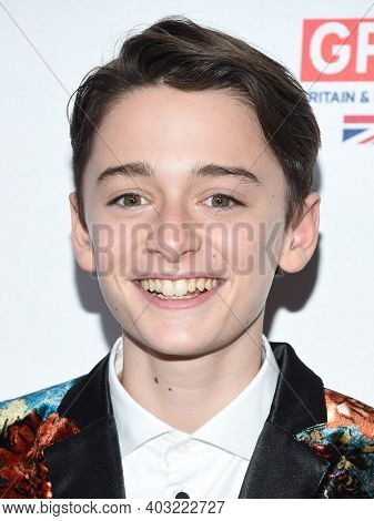 LOS ANGELES - SEP 16:  Noah Schnapp arrives for  BAFTA TV Tea Party 2017 on September 16, 2017 in Beverly Hills, CA