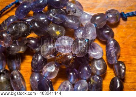 Irregular Iolite Beads