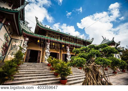 Lady Buddha Pagoda In Son Tra Vietnam