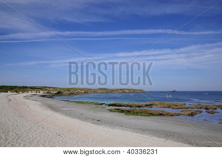 Beach Portivy na półwyspie Quiberon