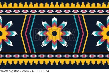 Geometric Ethnic Pattern Traditional Design For Background,carpet,wallpaper,clothing,wrapping,batik,