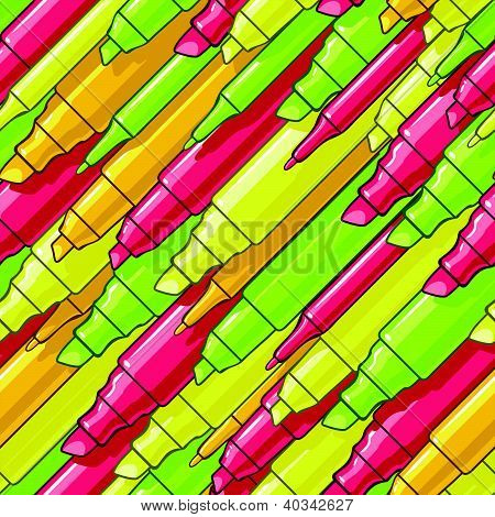 stylo de marquage, fond transparent