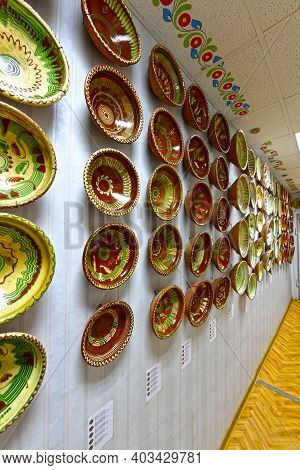 Ukraine, Poltava 06/07/2020. National Museum-reserve Of Ukrainian Ceramics In Opishnya. This Ancient