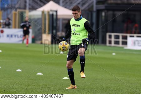 Bergamo, Italy. 06th January 2021. Joakim Maehle Of Atalanta Calcio   During  The Serie A Match Betw