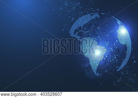 Technology Background. Modern Technology Background Design Concept. Modern Futuristic Technology Bac