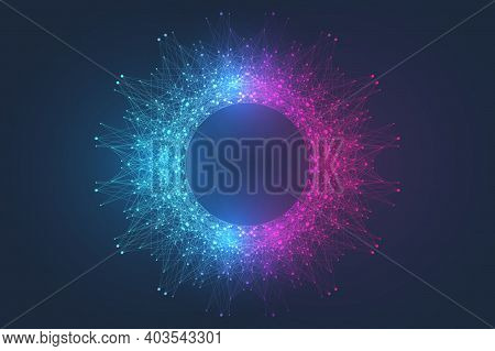 Technology Background. Modern Technology Background Design Concept. Modern Futuristic Technology Bac