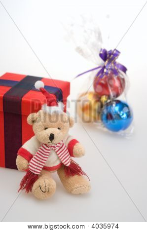 Oso de la Navidad