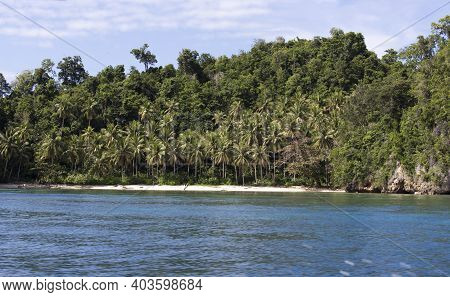 A Landscape View In Togian Islands