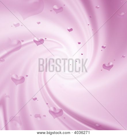 Coeurs roses