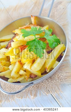 Жареный картофель