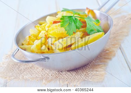 Жареный картофель