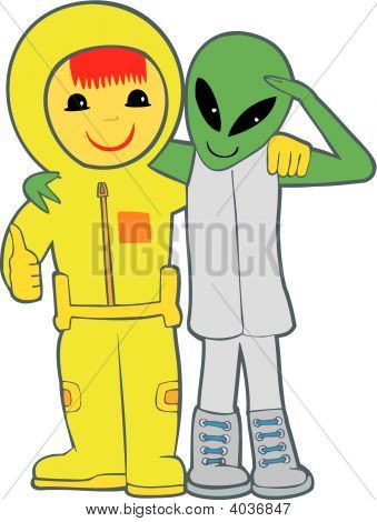 Amitié de l'espace
