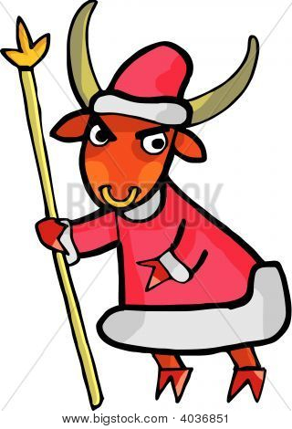 Santa Bull