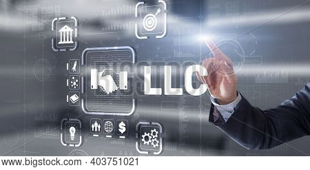 Llc. Limited Liability Company. Business Technology Internet.