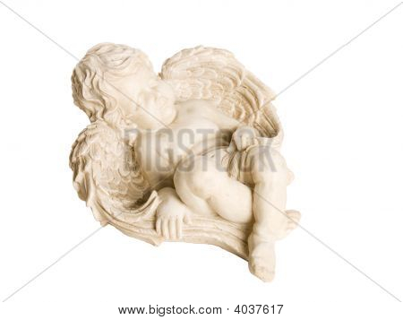 Geïsoleerde Putto Angel