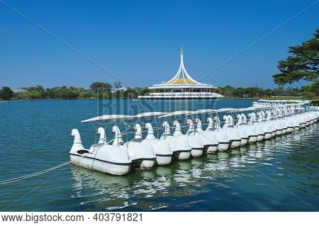 Ratchamangkhala Pavilion In Suan Luang Rama Ix Park Prawet District, Bangkok, Thailand.