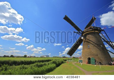 Kinderdijk, 네덜란드에서에서 풍차