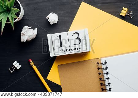 Thirteenth Day Of Winter Month Calendar February.