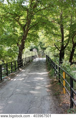 Aristi Bridge On The Voidomatis River Epirus Greece
