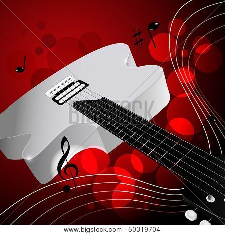 White Guitar