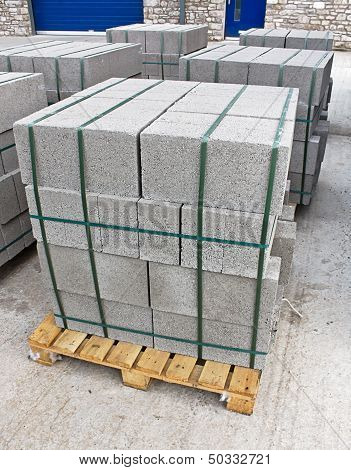 Pallet Of Breeze Blocks