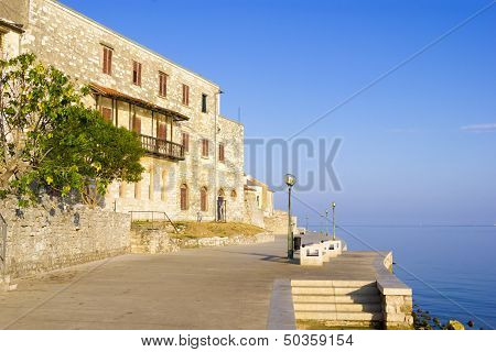 Porec - Old Adriatic Town In Croatia, Istria Region. Popular Touristic Destination.