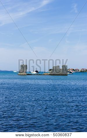 Coastline Near Seget Vranjica, Croatia