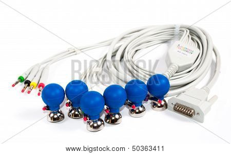 ECG Electrodes And Cable