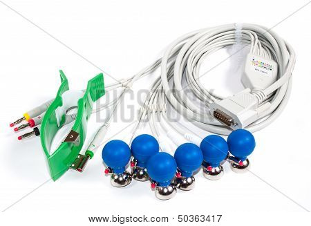 ECG Electrodes And Cable