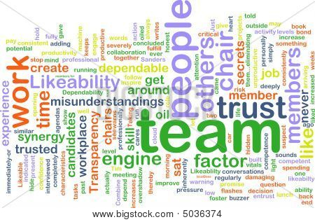 团队 Wordcloud