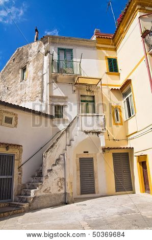 Alleyway. Rodi Garganico. Puglia. Italy.