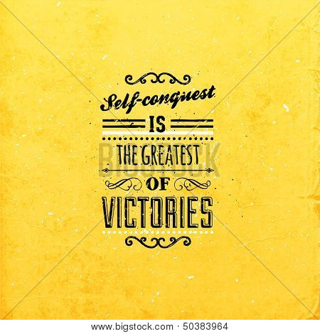 Quote Typographical Background, vector design. 